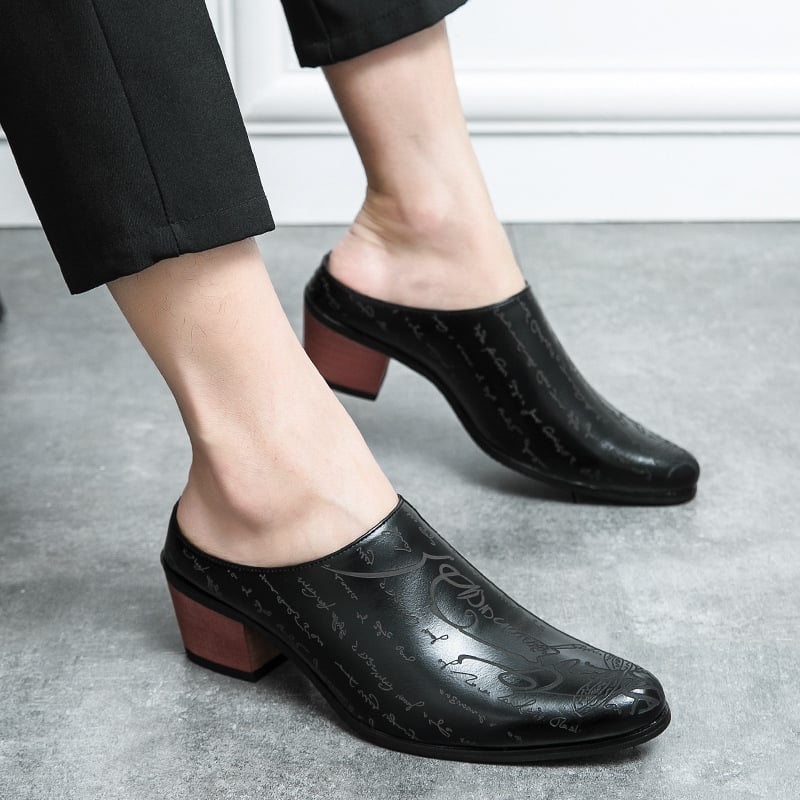 Men'S Casual British Trendy Leather Shoes
