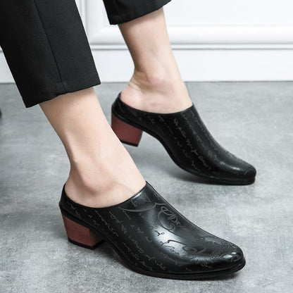 Men'S Casual British Trendy Leather Shoes