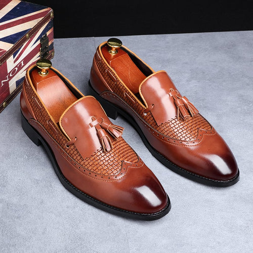 Business Casual Simple Fashion Men'S Leather Shoes