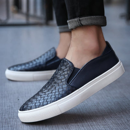 Men Oxfords Genuine Leather Casual Shoes