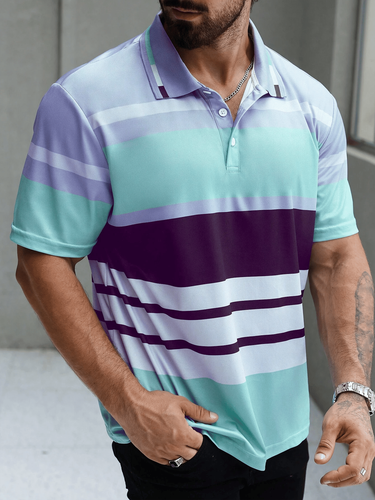 Men's Casual Business Fashion Polo Shirts