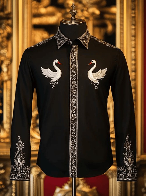 Men's Luxury Business Long Sleeve Shirt