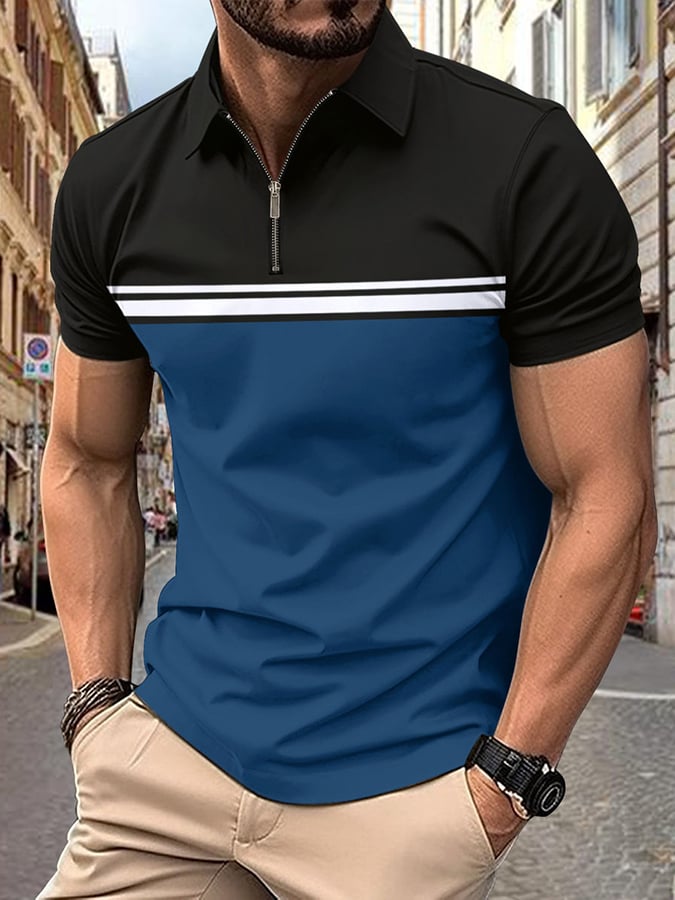 Men's Fashion Casual Polo Shirt