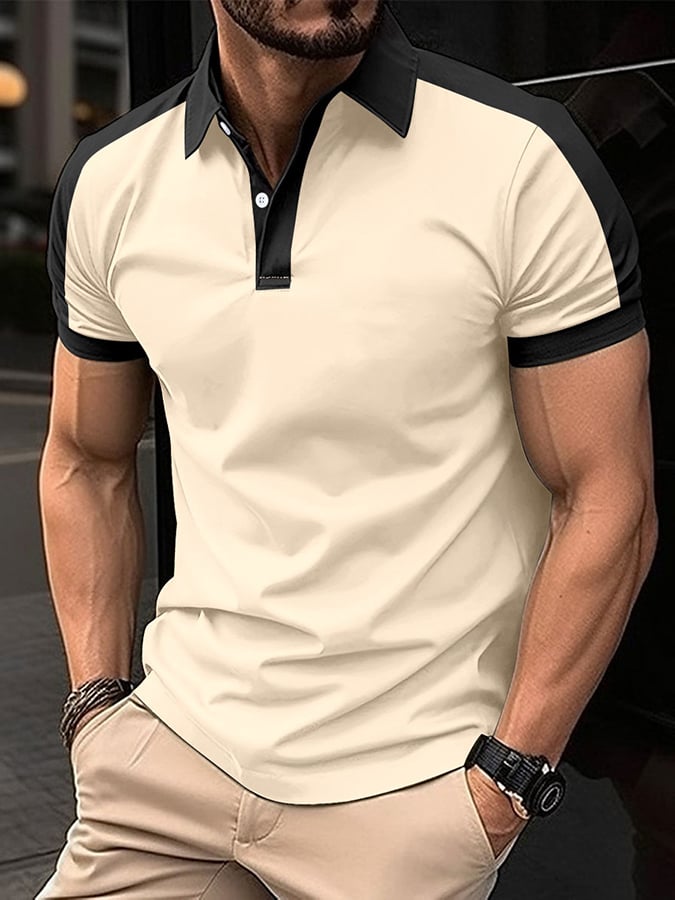 Men's Fashion Casual Polo Shirt