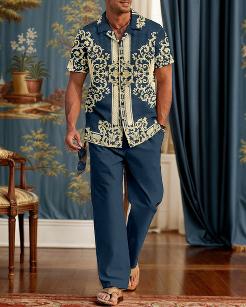 Rianmond Men's Gorgeous Patterns Walking Suit
