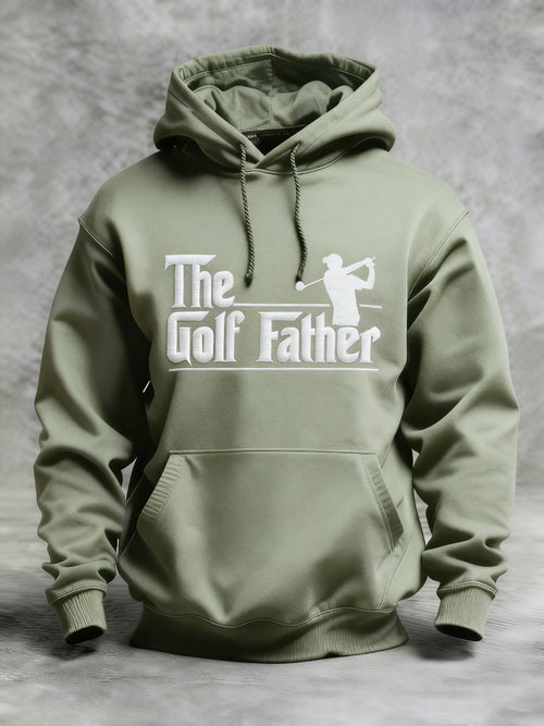 Men's Winter Golf Customer Printed Hooded Top