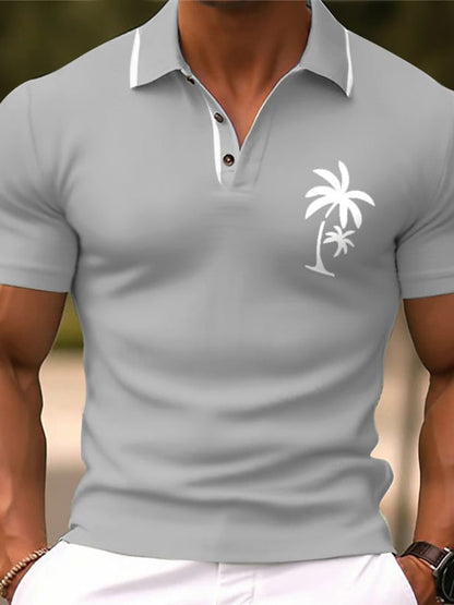 Men's Fashion Short Sleeve Polo Shirt