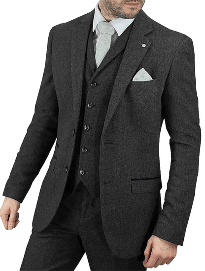 Men's casual pants suit two piece