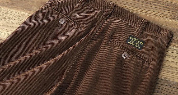 Heavyweight corduroy old money pants