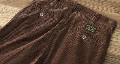 Heavyweight corduroy old money pants
