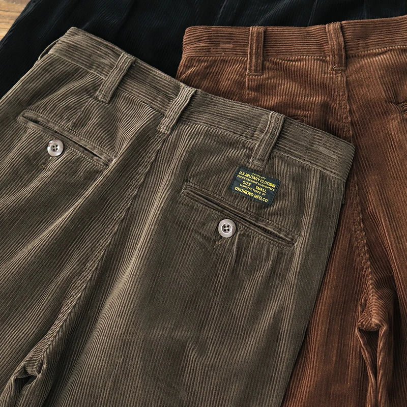 Heavyweight corduroy old money pants