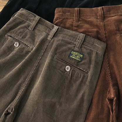 Heavyweight corduroy old money pants