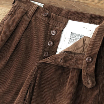 Heavyweight corduroy old money pants