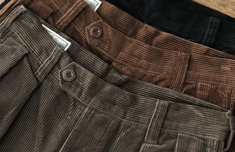 Heavyweight corduroy old money pants