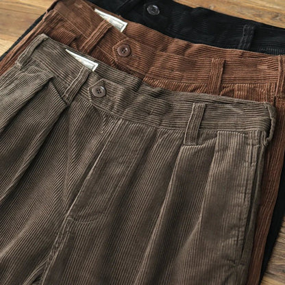 Heavyweight corduroy old money pants