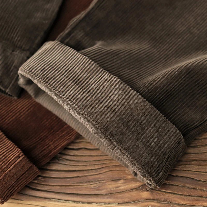 Heavyweight corduroy old money pants