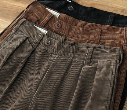 Heavyweight corduroy old money pants