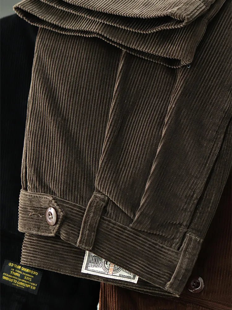 Heavyweight corduroy old money pants