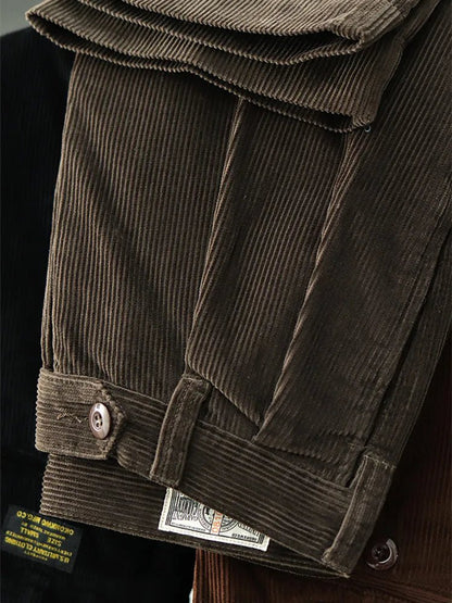 Heavyweight corduroy old money pants