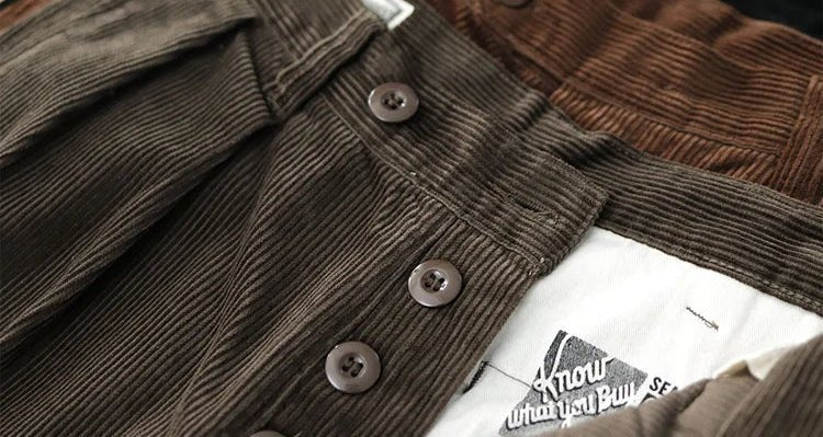 Heavyweight corduroy old money pants
