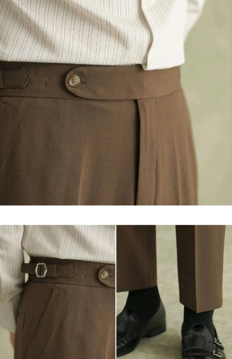 High-end luxury suit pants