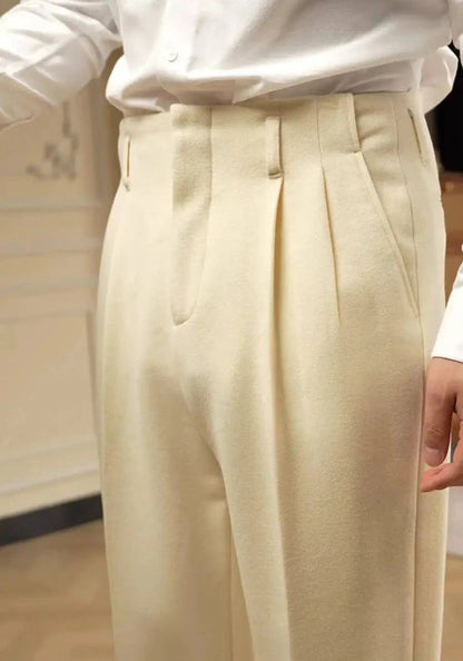 Hollywood wool blend trousers