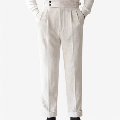 Italian business corduroy trousers