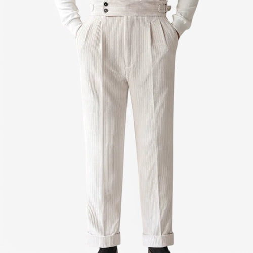 Italian business corduroy trousers