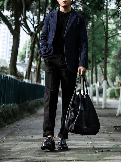 Italian vintage casual cotton pants