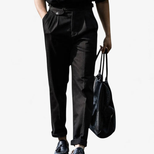 Italian vintage casual cotton pants