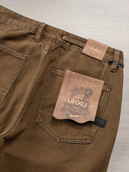 Japanese premium brown jeans