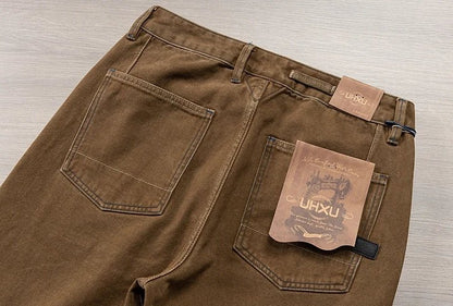 Japanese premium brown jeans