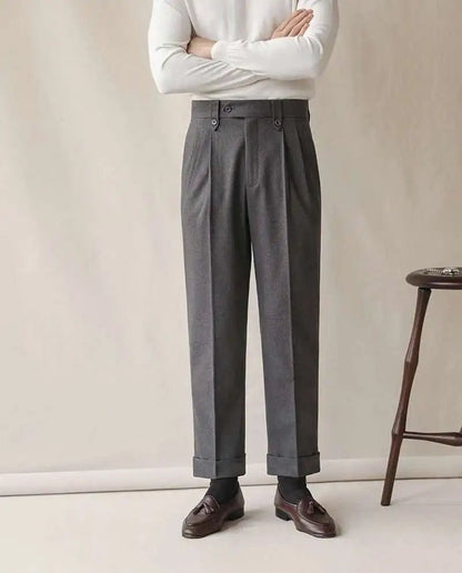 Korean slim office pants