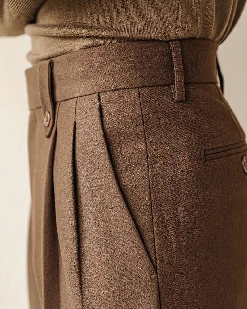 Korean slim office pants