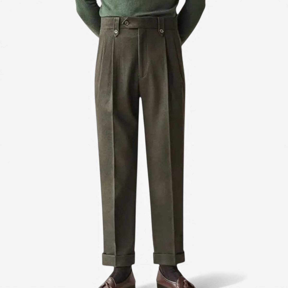 Korean slim office pants