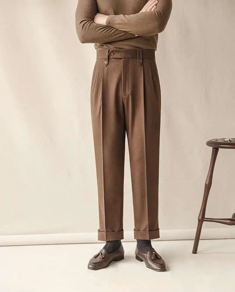 Korean slim office pants