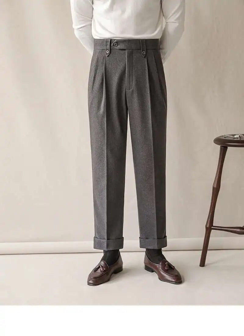 Korean slim office pants
