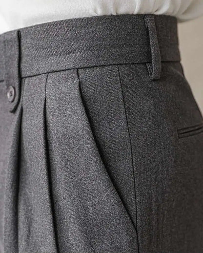 Korean slim office pants