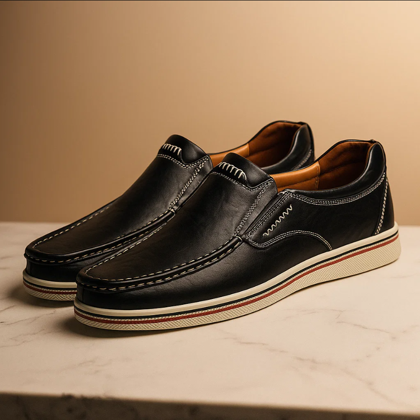 Alfie Leather Loafers