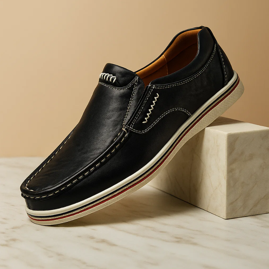 Alfie Leather Loafers