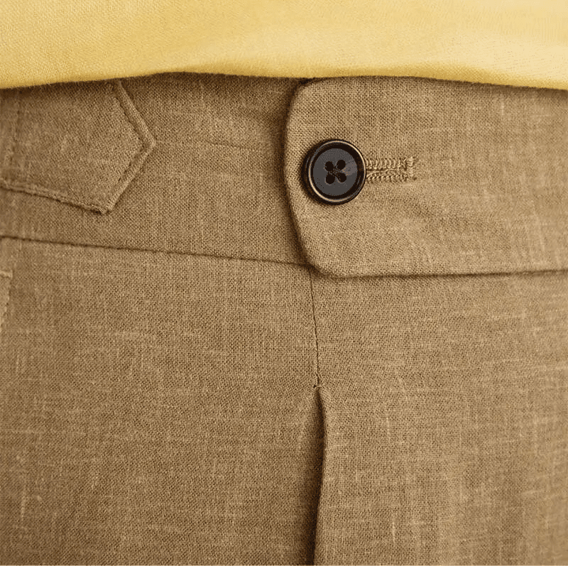 Lyocell Cotton high-waist elegant pants