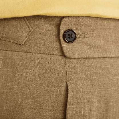 Lyocell Cotton high-waist elegant pants