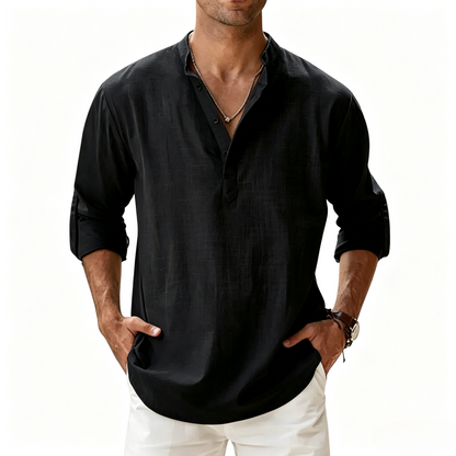 Men’s Coastal Linen Shirt