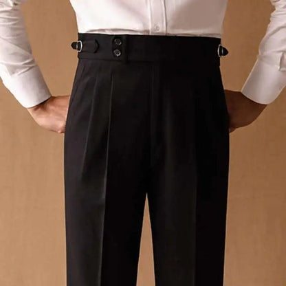 Naples retro straight trousers