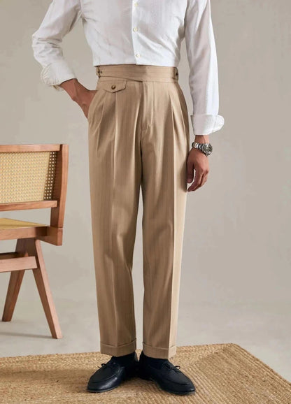 Office outfit high waist trousers