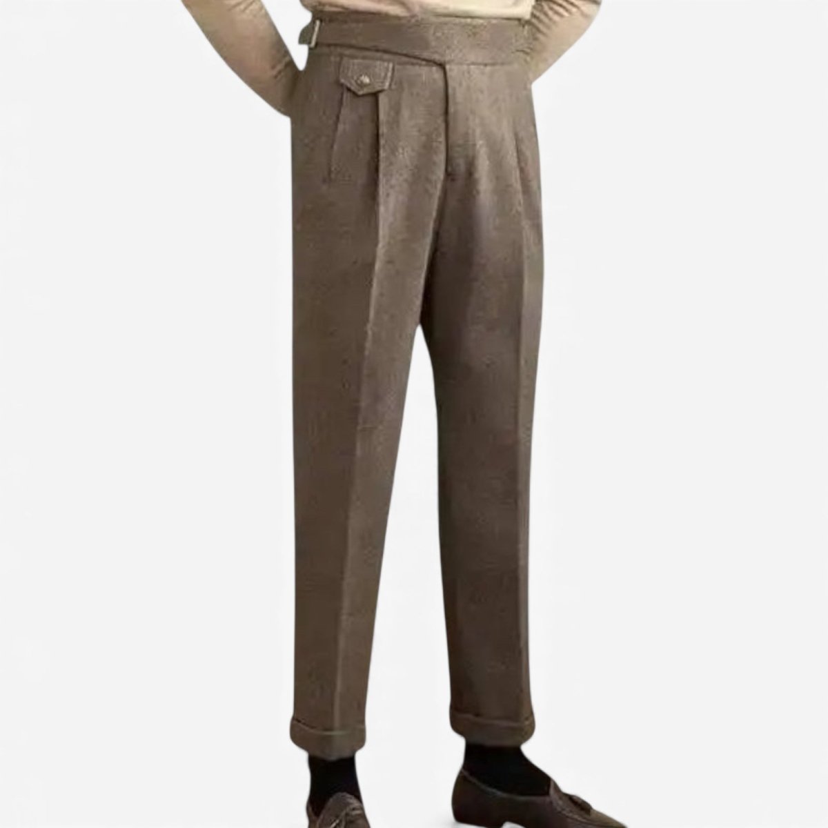 Old money autumn straight pants