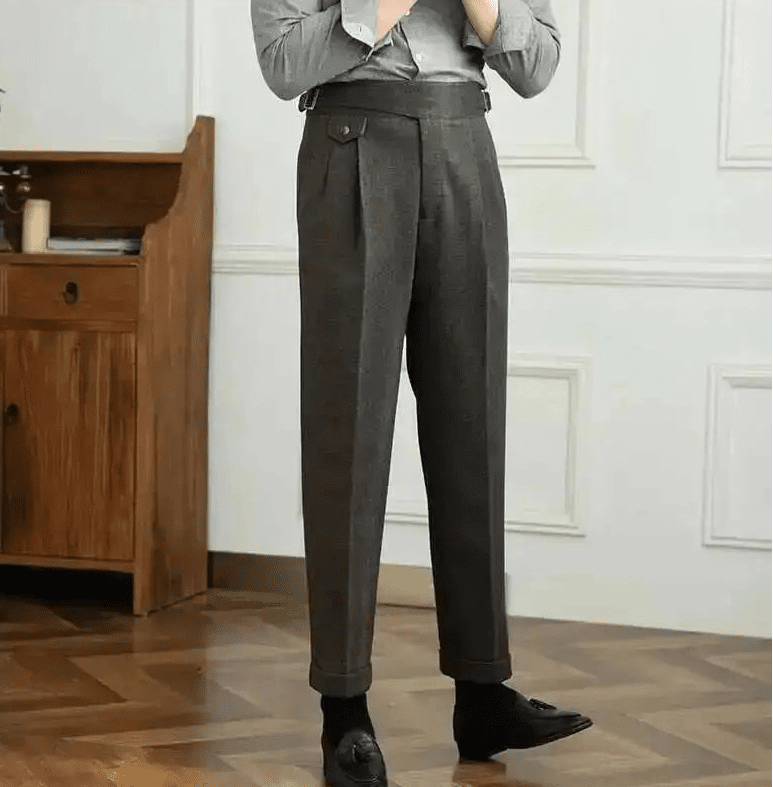 Old money autumn straight pants