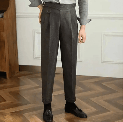 Old money autumn straight pants