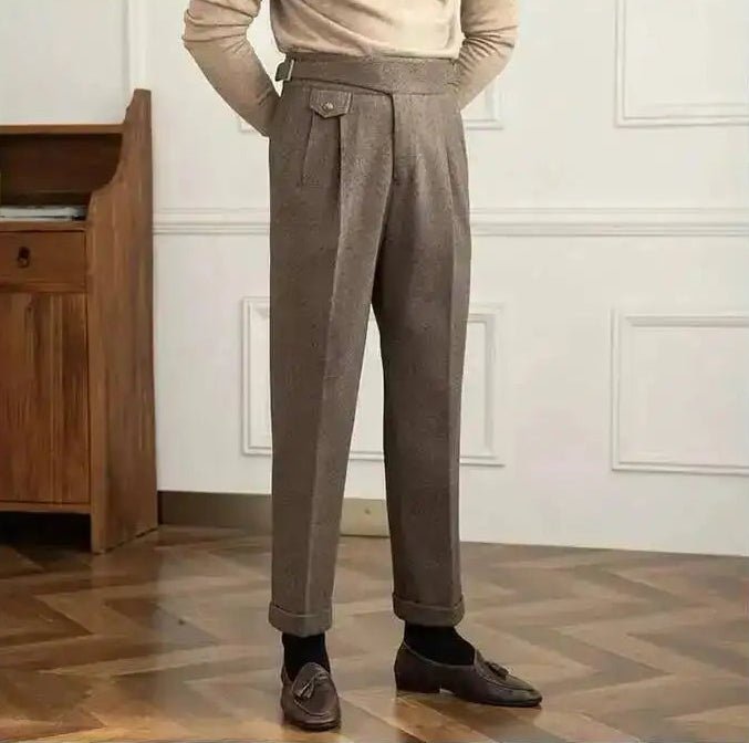 Old money autumn straight pants