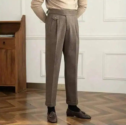 Old money autumn straight pants